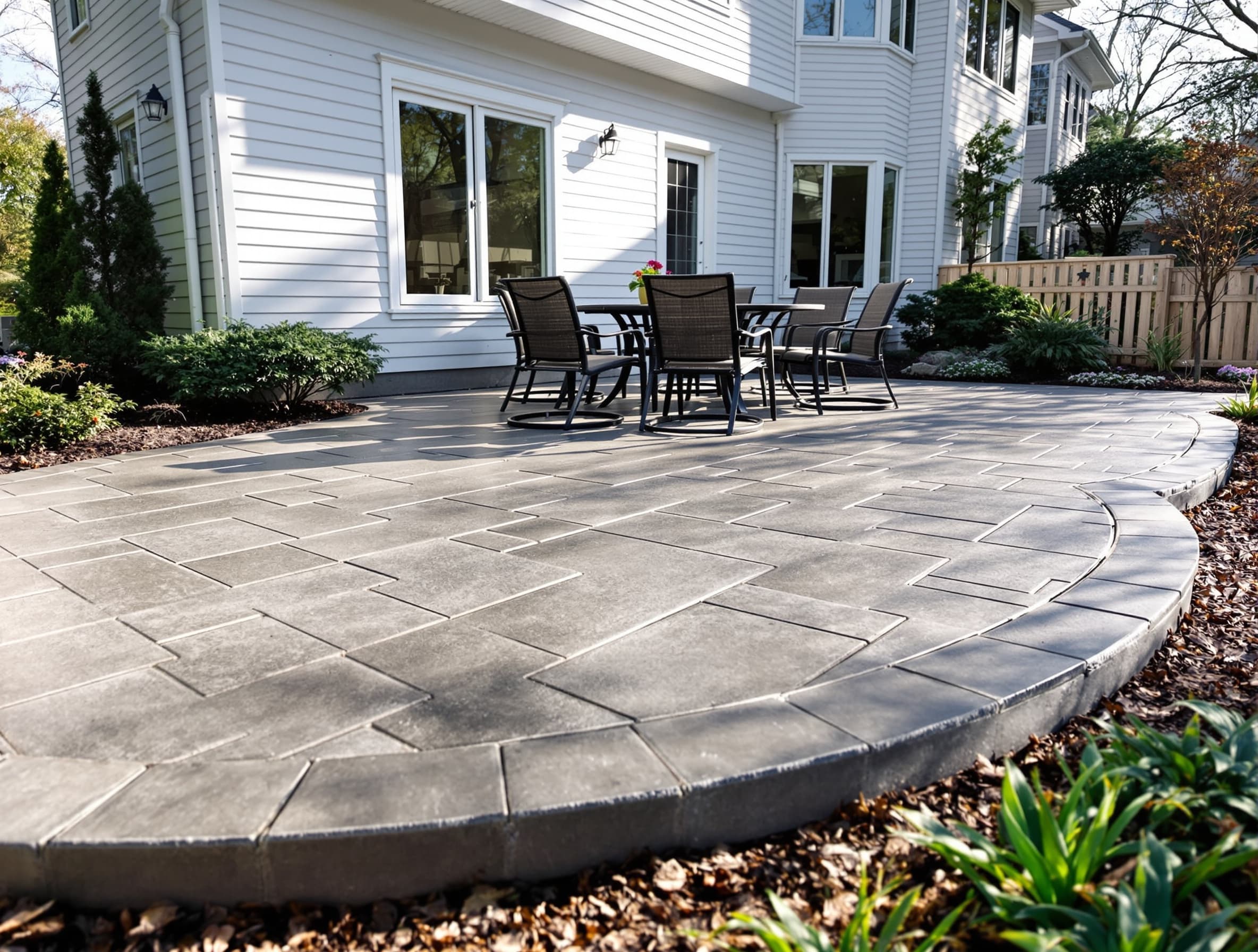Stamped Concrete Patios on Long Island
