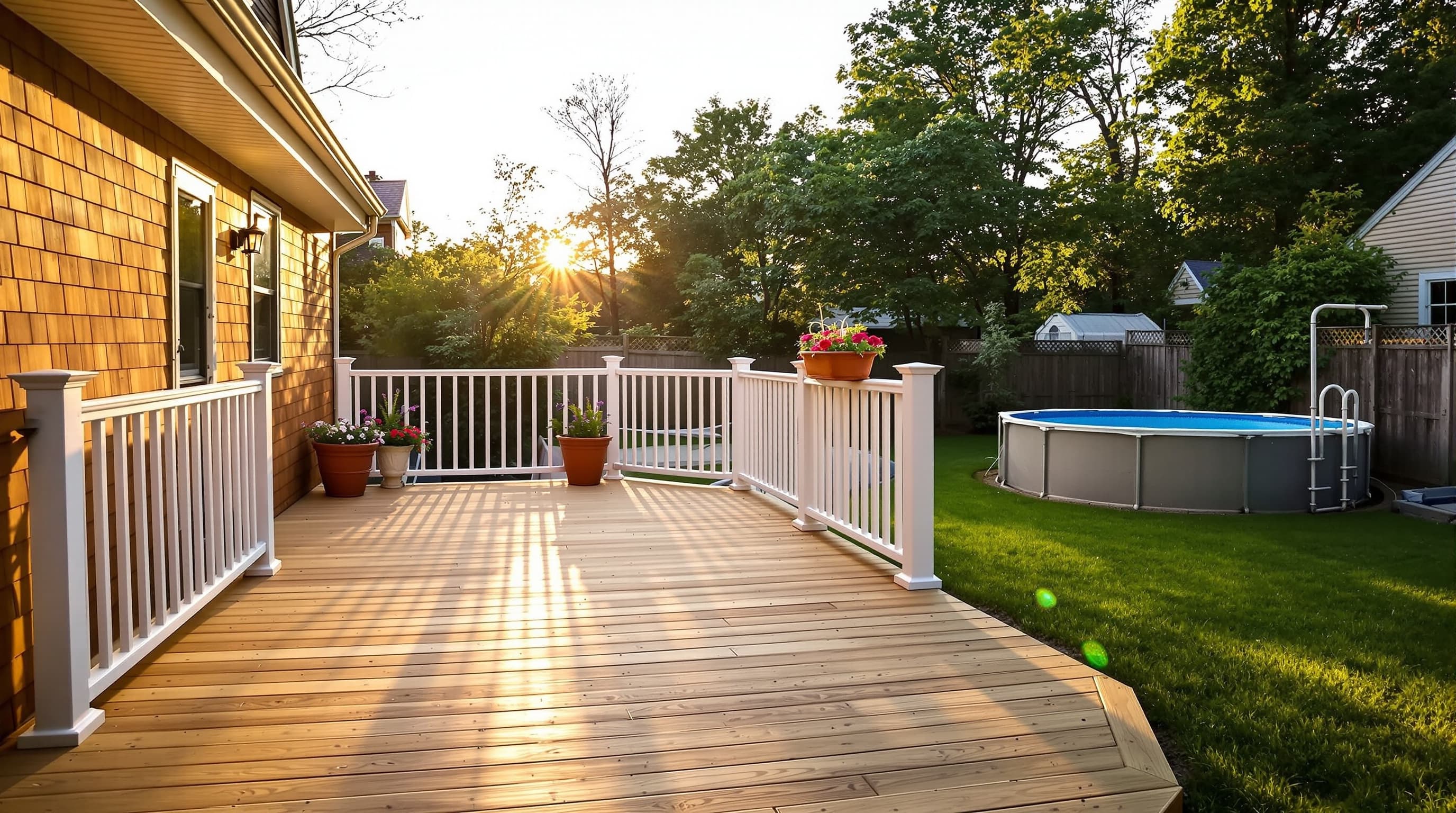 Lindenhurst, Suffolk County deck project